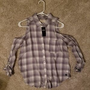 Hollister Cold Shoulder Top